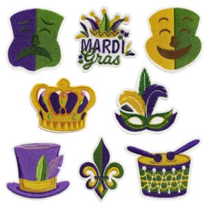 oly-da5b8c57324315c1664b9e1a9764249c Wholesale Polyester Thread Carnival Party Applique Patch Decorative Accent for Coat Fashion Gift