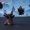 Wholesale Resin Halloween Skull Mummy Figurine Decorative Home Desk Accent