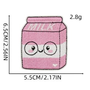 Milk cloth stickers 10#