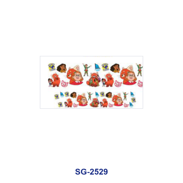 Wholesale 8pcs Mixed Fashion Accessories Cartoon Character Print 3oz Cup Stickers Wrap OLY Exclusive