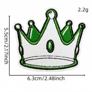 Green series cloth sticker 13#