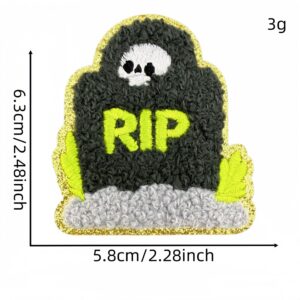 Halloween fabric patch #4