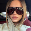 Wholesale Fashion Large Frame Sunglasses with Ring Design UV400 Protection for Driving Party