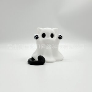 Ghost cat ghost [white model]