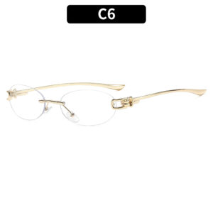 C6-gold frame white film