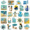oly-db2925e60790dbd3dbee7aa12b9182f0 Wholesale Cowgirl Embroidered Patch Blue Cartoon Decorative Adhesive Applique DIY Accessory Gift