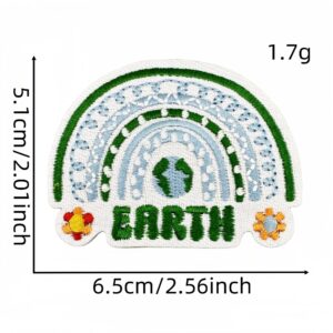 Earth cloth stickers 4#