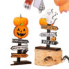 oly-db4ca0f8bf91d8c0997d843242e67e90 Wholesale Halloween Ghost Pumpkin Wooden Tabletop Decoration for Home Party Gift