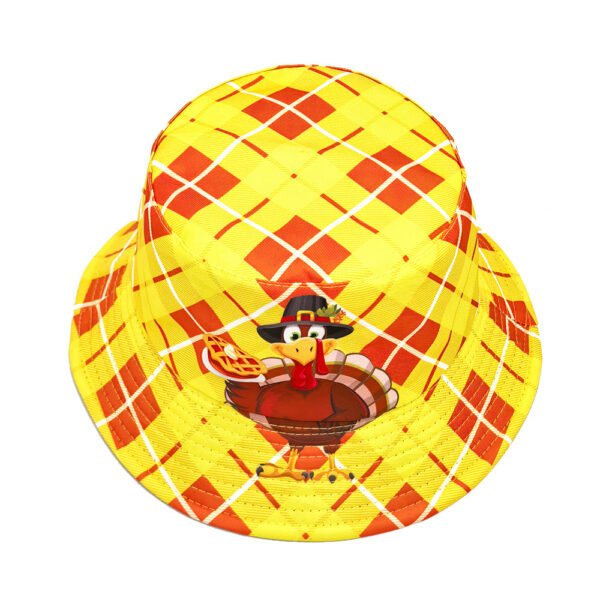 Wholesale Trendy Double Sided Yellow Chick Bucket Hat Sun Protection Fashion Accessory
