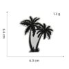 oly-db988bbd41954653495b98b477bbe0c5 Wholesale Black and White Cartoon Embroidered Fabric Patches for Everyday Decorative Use