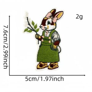 Plant and flower cloth sticker 19#