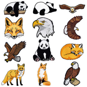 oly-dba44eb5dd22a346c78b8f7a3902aba1 Wholesale Cute Panda Embroidery Patch Polyester Iron on for Clothing DIY Craft Supply