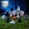 oly-dbab61cef6dc435a3786a96d19b994ec Wholesale Halloween Resin Ornaments Ghost Hand 13 Scary Designs Home Decor Gift