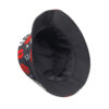 Wholesale Trendy Black Fisherman Hat with Lips and Heart Print Sun Hat for Women Couple Everyday Use