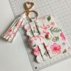 oly-dbbcc4bc7c322fb22d411c32b7160ffa Wholesale Cross-Border Card Holder Coin Purse Leather Wallet Wrist Strap Women's Handbag Silicone Bead Bracelet Key Pouch