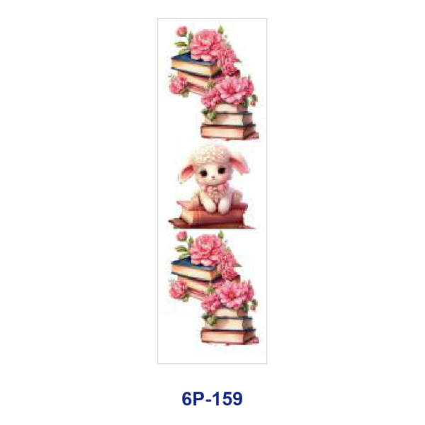 Wholesale 2/8/16pcs UV DTF Stickers Cute Forest Animal Book Rose Print Pen and Bookmark Stickers