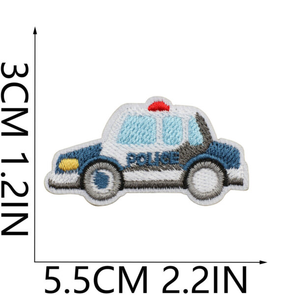 oly-dbcf8b81ede52c4f9dfca3306e1a0ec2 Wholesale Transportation Theme Embroidery Patches for Clothing Stylish Decorative Accessory Gift