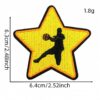 oly-dbd6693051966ca8bc41a2aad49617e8 Wholesale Basketball Embroidered IronOn Patch Polyester Thread Decorative for Clothing Bags Fashion Accessory