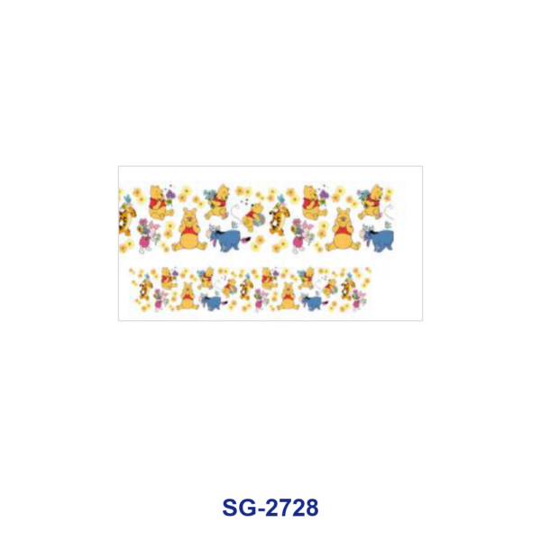 Wholesale 8pcs Princess Cartoon Horse Floral Print 3oz Cup Stickers Wrap OLY Exclusive