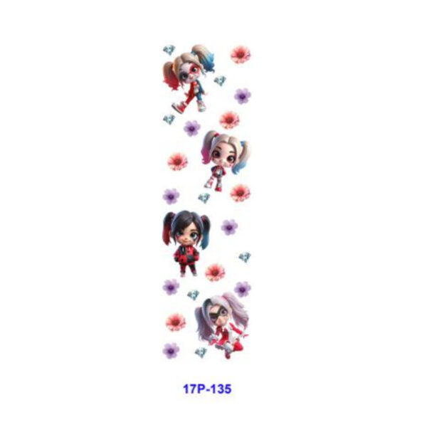 oly-dbe7de6e972b109f5b522cd8d0fb517d Wholesale 2/8/16 pcs UV DTF Stickers Goth Theme Pen and Bookmark Stickers