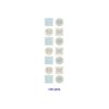 Wholesale 2/8/16pcs UV DTF Stickers Crescent Moon Floral Embroidered Butterfly Patterns Pen and Bookmark Stickers