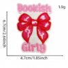 Wholesale Decorative Book Sticker Set - 15 Pieces Pink Reading Theme Embroidered Patches for DIY Craft, Clothing, Bag Accessory