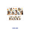 oly-dc264db960fc7e9b4242e1191116eba3 Wholesale 2/4/8pcs Classic Cartoon Character Print Mini Cup Keychain Sticker OLY Exclusive