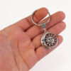 Wholesale Trendy Sun Moon Brain Heart Alloy Keychain Pendant Boutique Resale Accessory