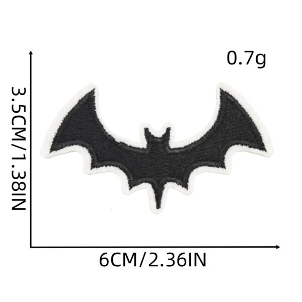 oly-dc46e24bae743f9f1431cd80f0d4147b Wholesale Halloween Pumpkin Iron-On Embroidery Patch Polyester Thread for Clothing Decoration Party Gift