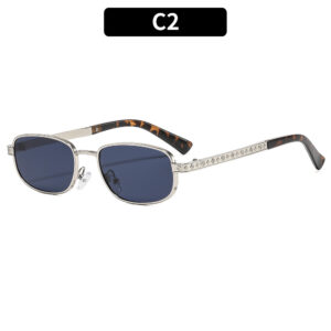 C2 - Silver Frame Dark Blue-Gray