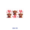oly-dc896edbea03c4e817b8b2275d55111e Wholesale 5pcs Valentine Fluffy Farm Calf Heart Rose Butterfly Rainbow Romantic Mixed Print 16oz Cup UV DTF Wraps