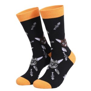 Yellow and black cat-no. 1 / One Size