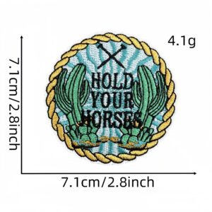 Denim cloth stickers 1#