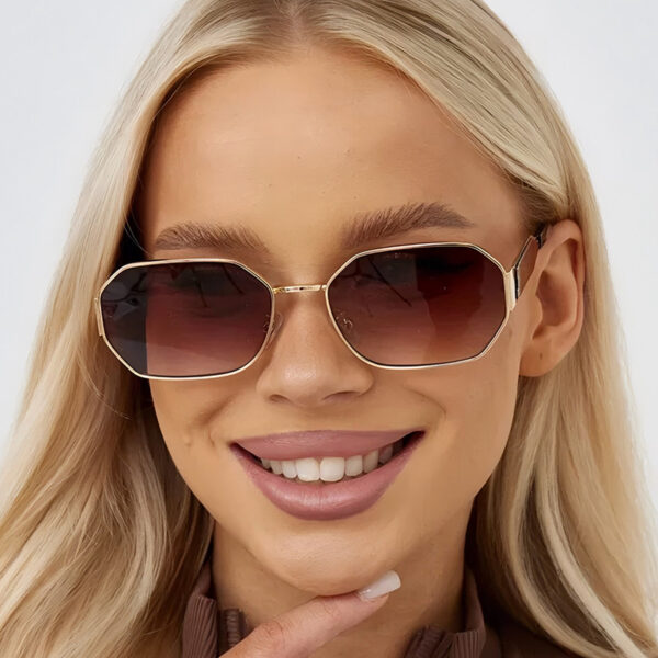 oly-dce2d2852dd720ccd75013fc5bda4123 Wholesale Metal Polygon Sunglasses UV400 Unisex Sun Protection Casual Fashion Shades