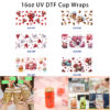 oly-dd04f39953c335d4756f08ba07129473 Wholesale 5pcs Valentine Heart Chocolate Berry Gnome Pig Cupcake Rose Mixed Romantic Print 16oz Cup UV DTF Wraps