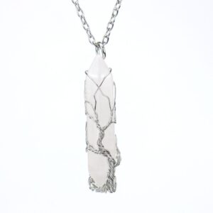 silver white crystal