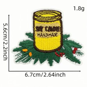 Christmas cloth stickers 46 #