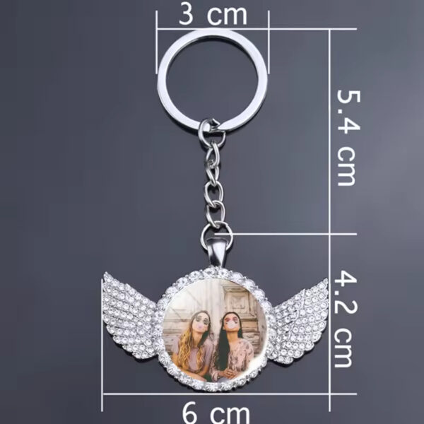 oly-dd4b56d21aec9e33dc669a9ce0d72ceb Wholesale Gold Alloy Rhinestone Wings Keychain Bag Charm Boutique Resale Gift