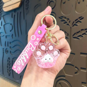 Oil-infused luminous bubble cat claws-pink / Single opp bag packaging