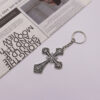 oly-dd678bf8b8440793adcaf68b0d03fb61 Wholesale Rhinestone Cross Keychain Pendant Boutique Resale Car Key Accessory