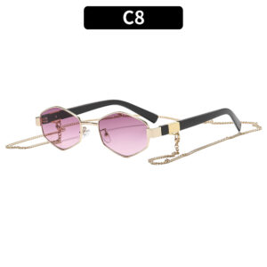 C8-gold frame purple pink tablets