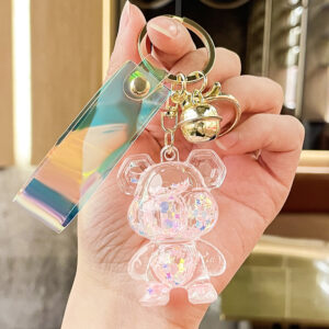 Oil Luminous Dragon Bear-Pink / Single OPP with packing