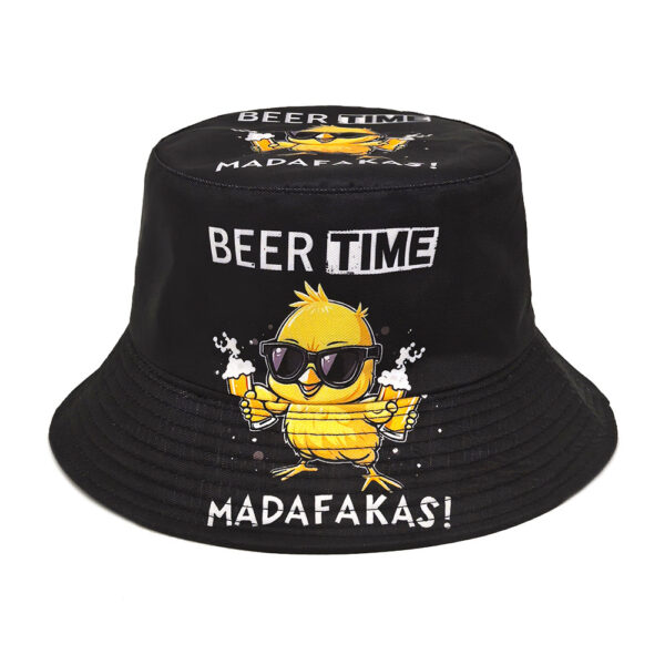 Wholesale Chic Printed Bucket Hat Sun Protection Fashion Accessory for Resale