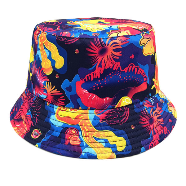 Wholesale Double Sided Bucket Hat with Cartoon Animal Pattern Sun Protection Outdoor Trendy Resale