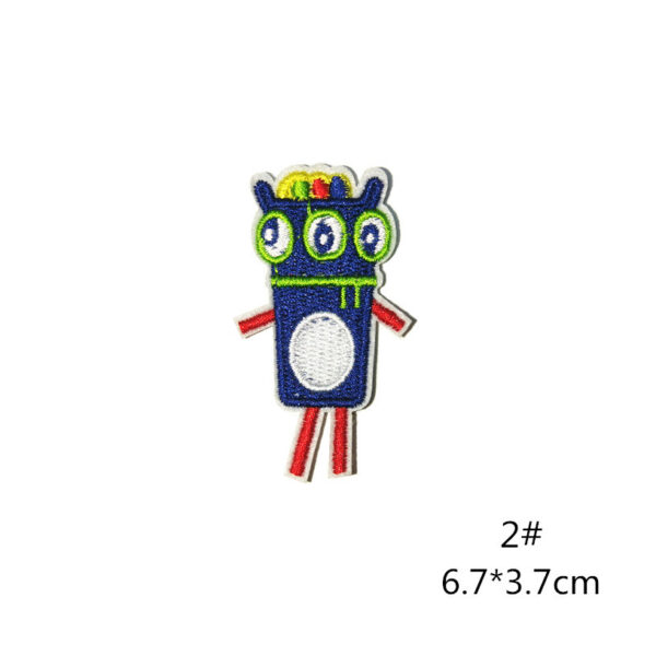 Wholesale Embroidered Space Astronaut Rocket Patches Stylish Fashion Accessory for Clothing Boutique Resale