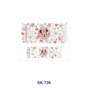 SK-736 / 8pcs / 9cm