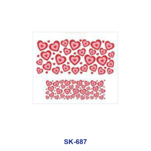 SK-687 / 8pcs / 9cm