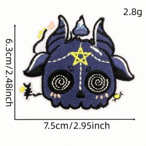 Skull cloth sticker 6 #