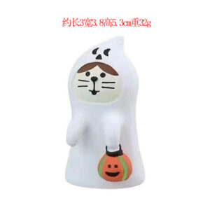 White ghost cat