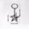oly-ddd71b15ba1ec39401edbc352b63df86 Wholesale European Style Five Point Star Keychain Pendant Zinc Alloy Car Key Accessory